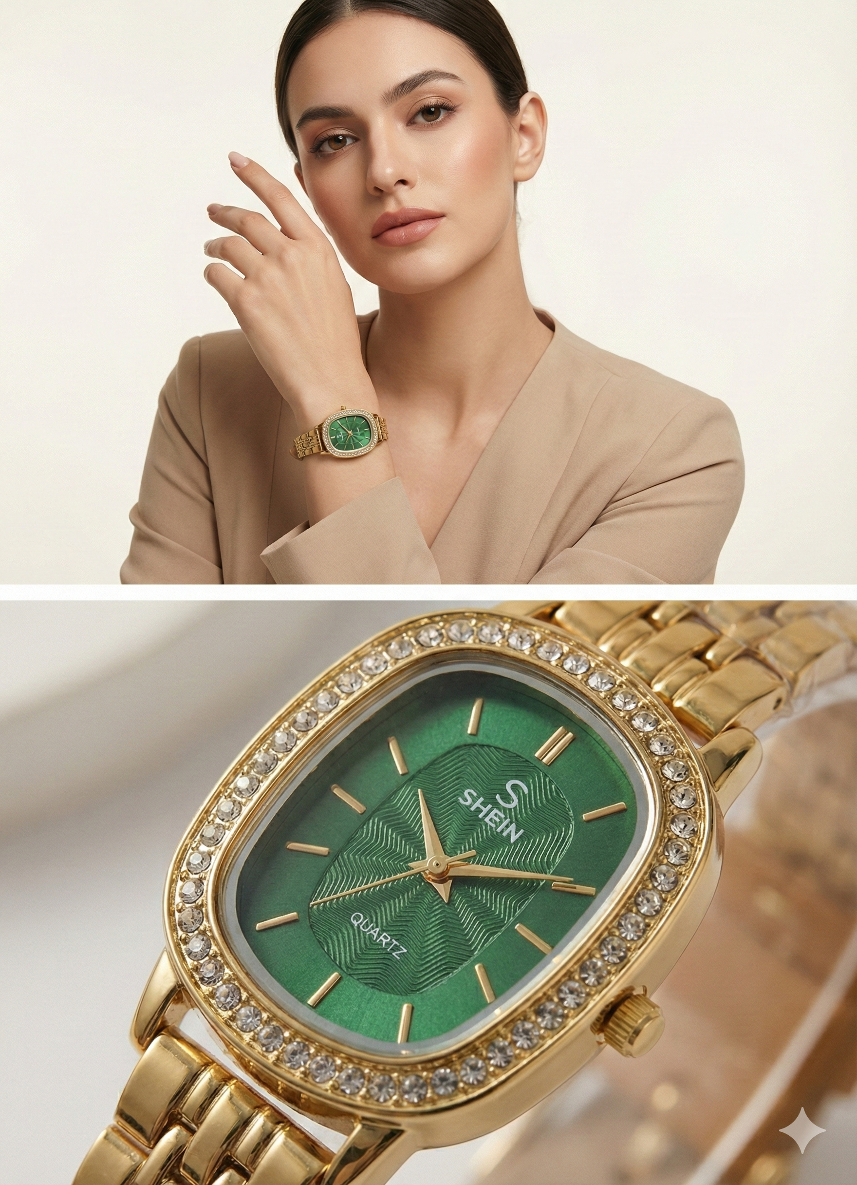 Shein in green