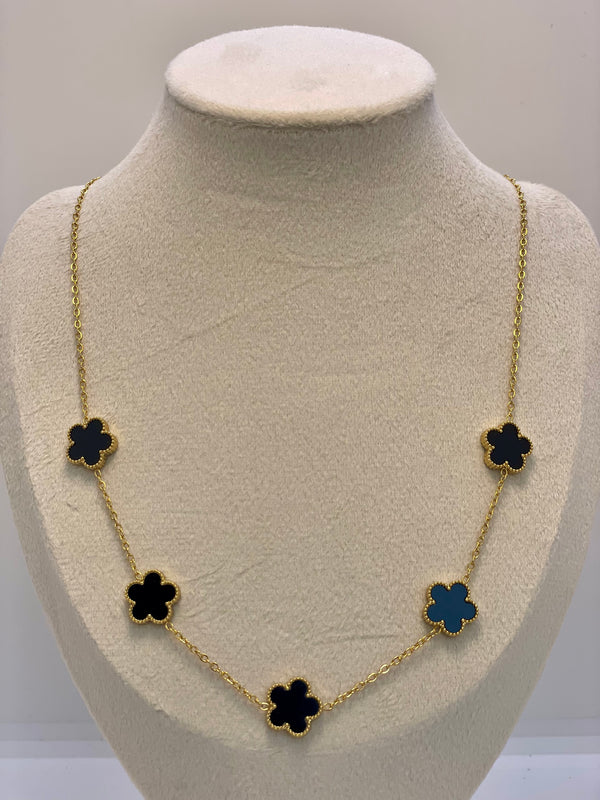 Van clef black Necklace