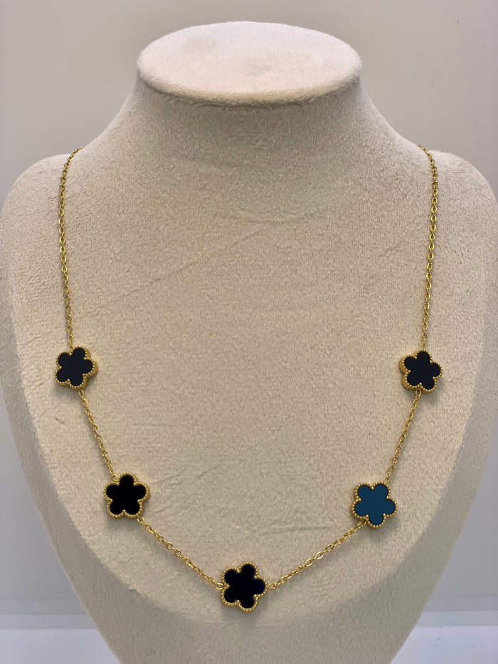 Van clef black Necklace