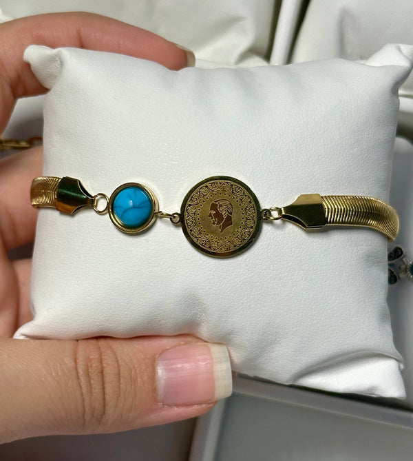 Coin bracelet