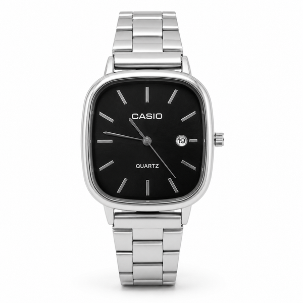 Casio Silver In black