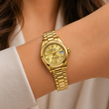 Mini rolex gold 3
