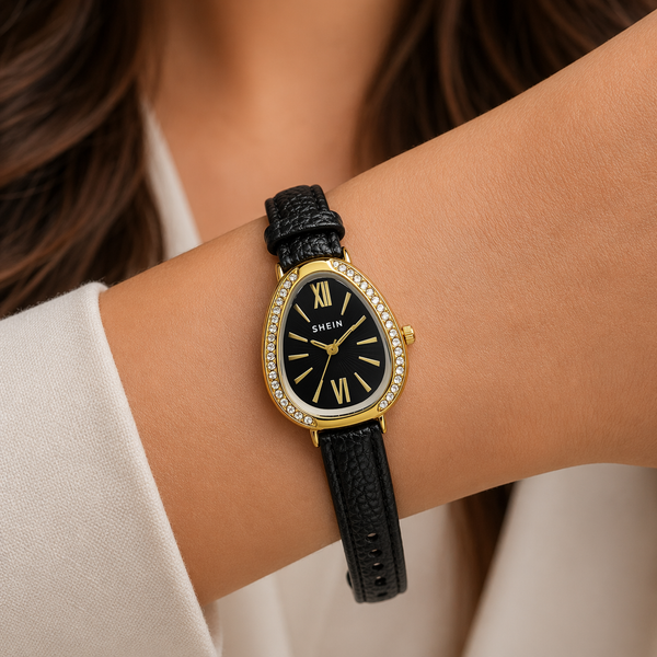 Shein black daimond in black