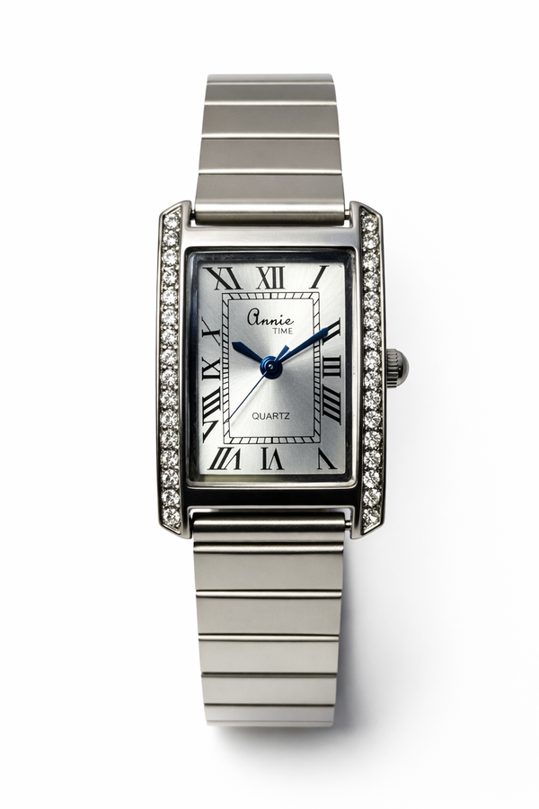 Anni time watch in silver