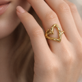 Heart ring New