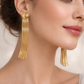 Drop chain earrings 3