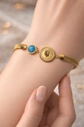 Coin bracelet