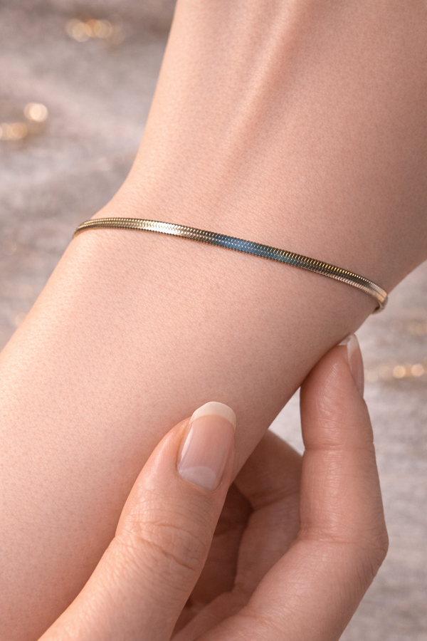 Snake bracelet silver