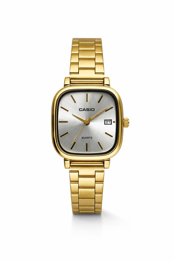 Casio gold in white