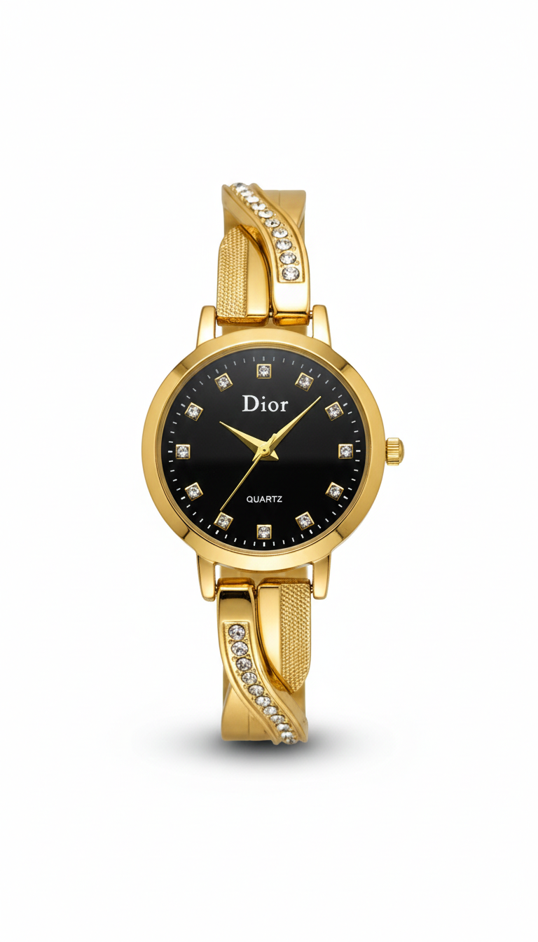 Dior watch in black