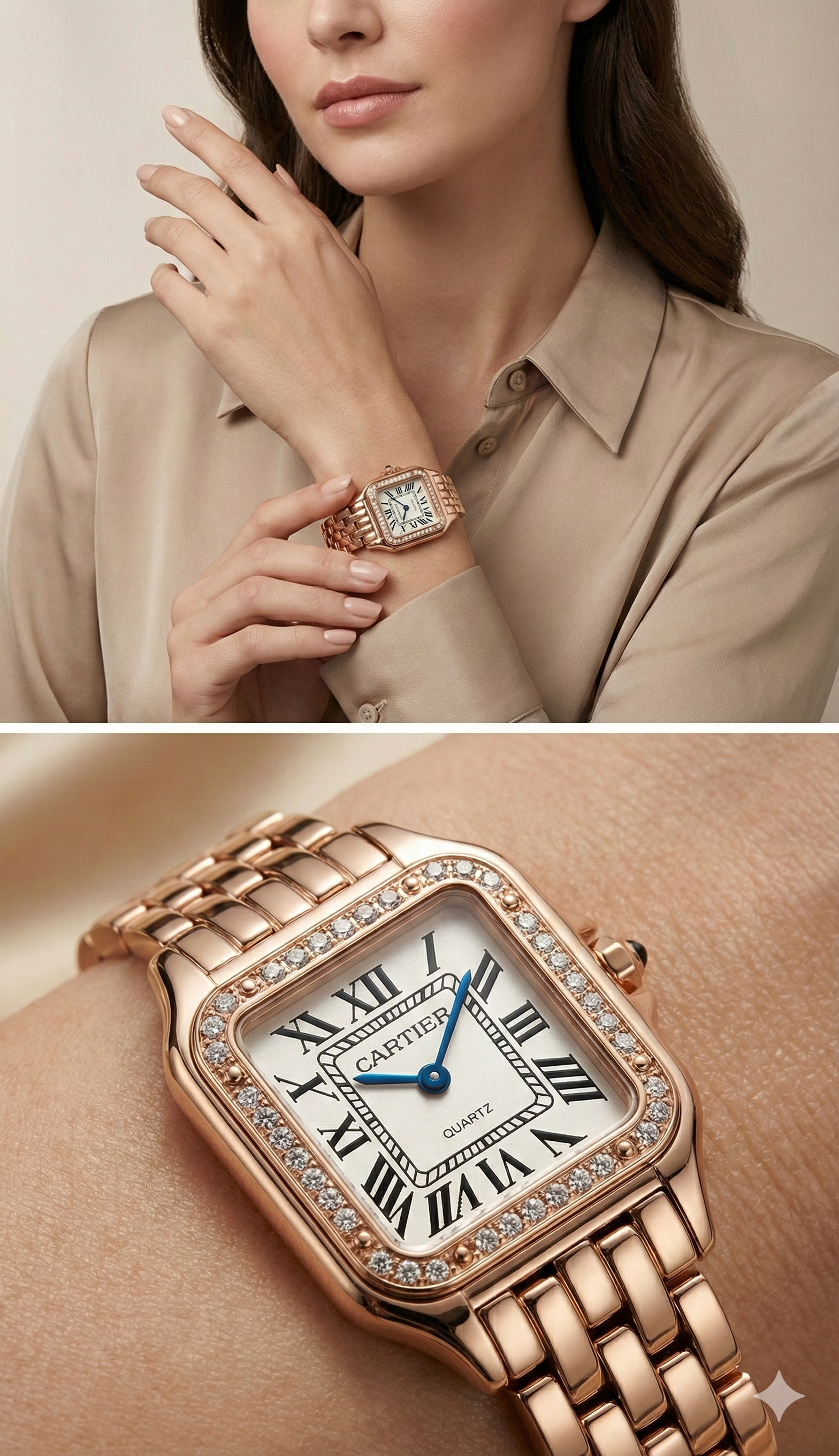 Cartier shein in rose gold