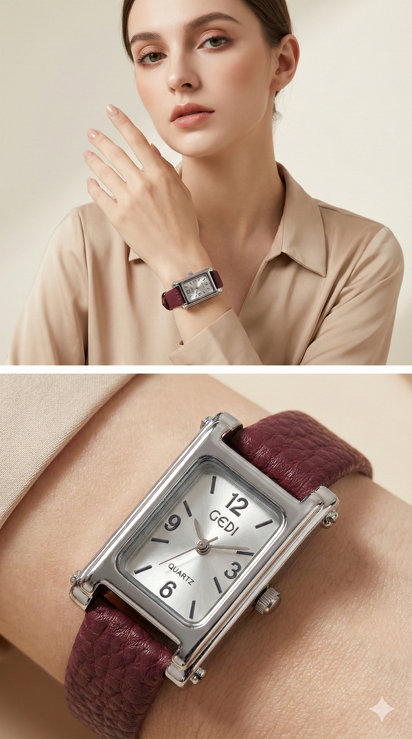 Burgundy watch gedi 2