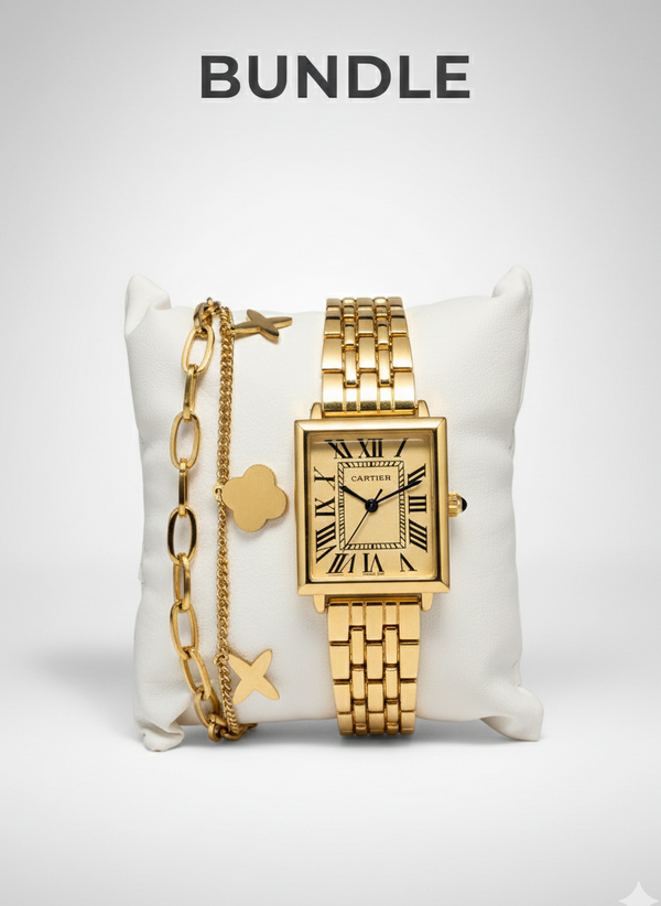 Cartier gold with bracelet