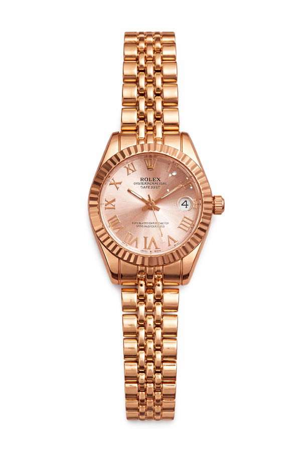 Mini rolex in rose