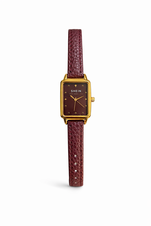 Shein in burgandy new