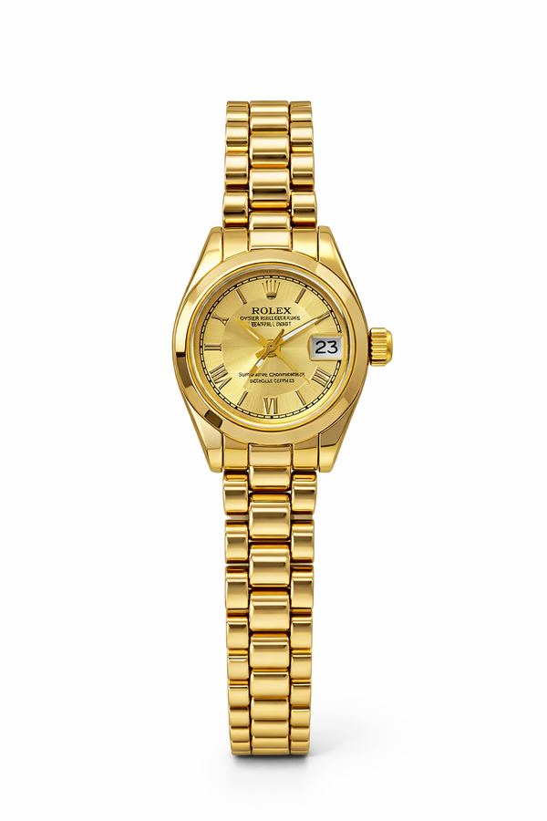 Mini rolex gold 3