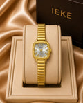 Molten ieke in gold