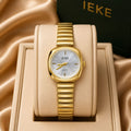Circle ieke in gold