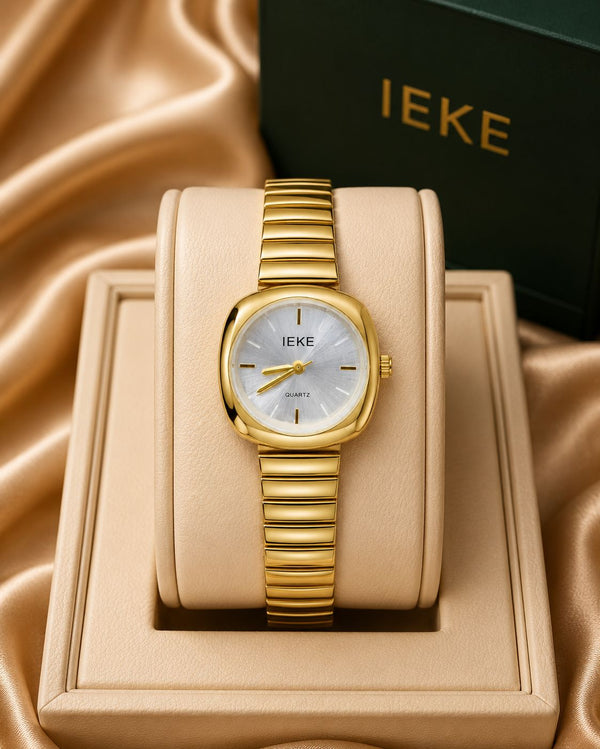 Circle ieke in gold