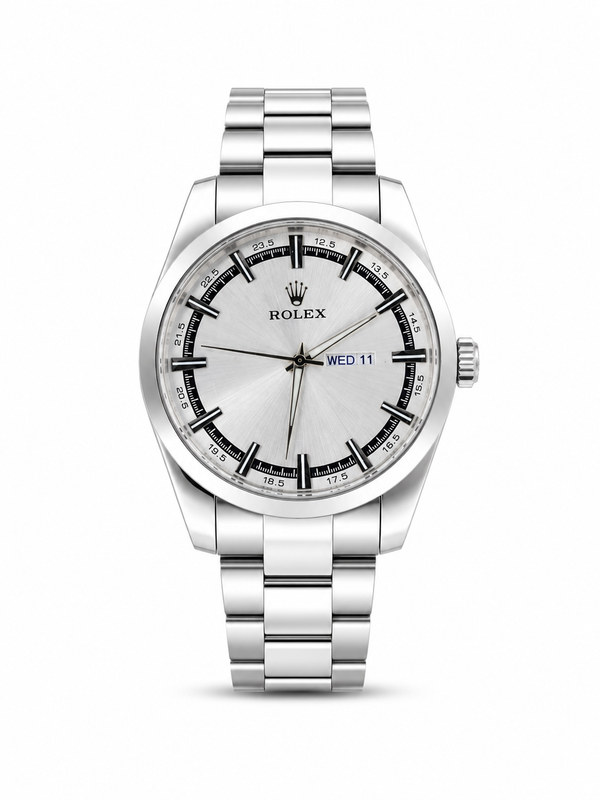 Rolex withe black frame