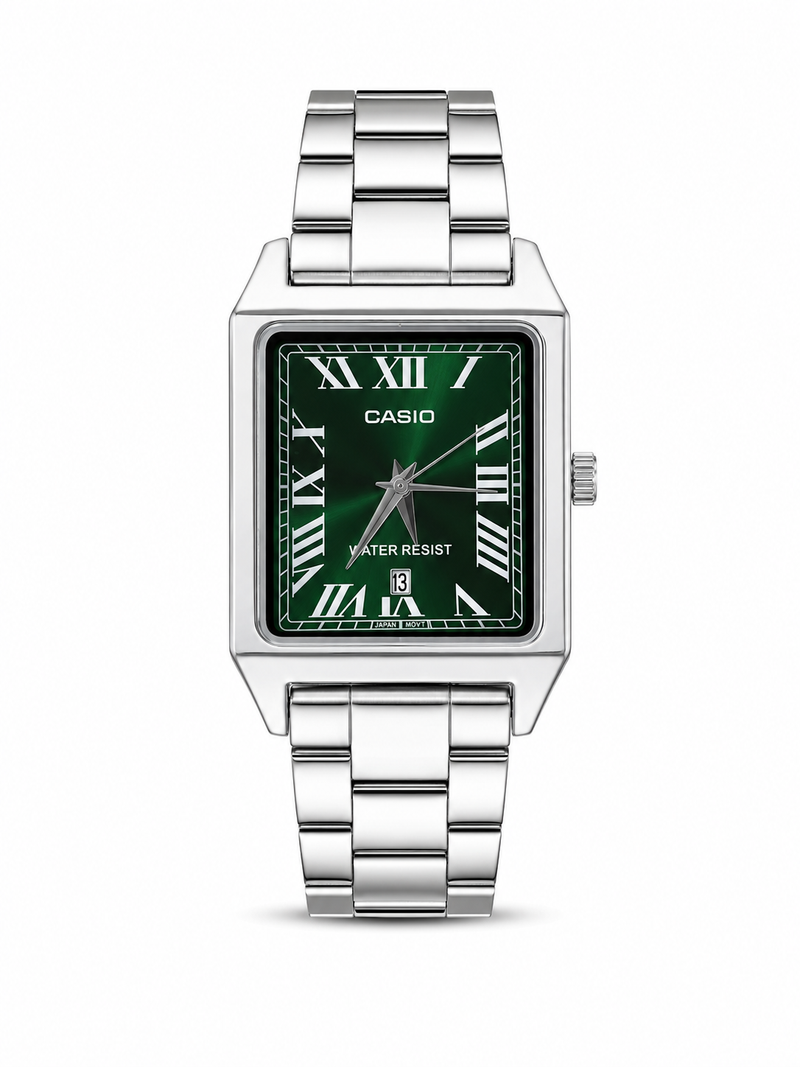Casio in deep green
