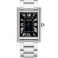 Cartier Tank in silver