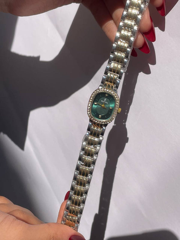 Festina mix gold and silver green
