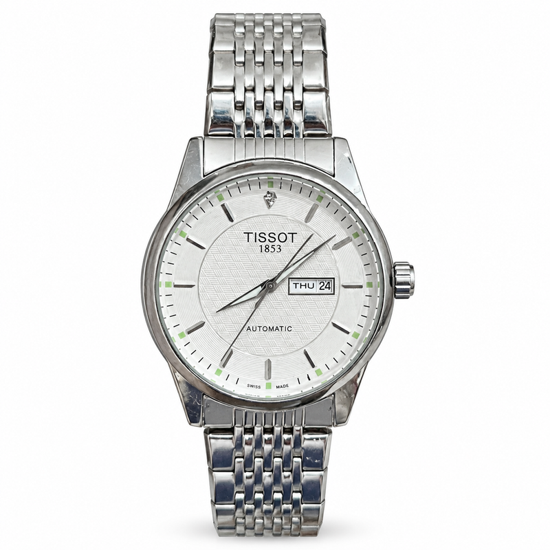 ساعة Tissot King فضية