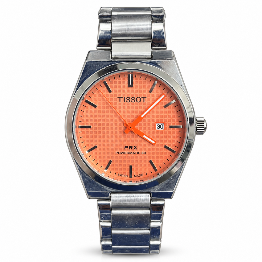 Tissot orange new watch