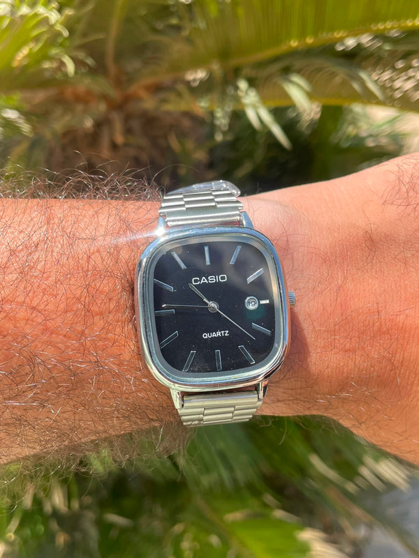 Casio Silver In black