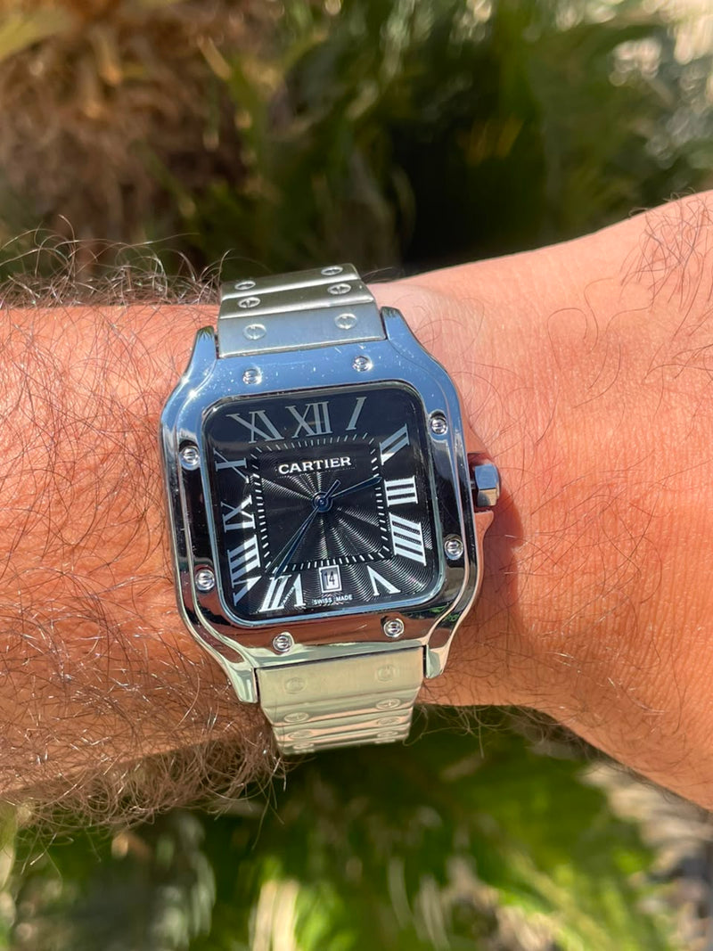 ساعة Cartier فضية – موديل 2
