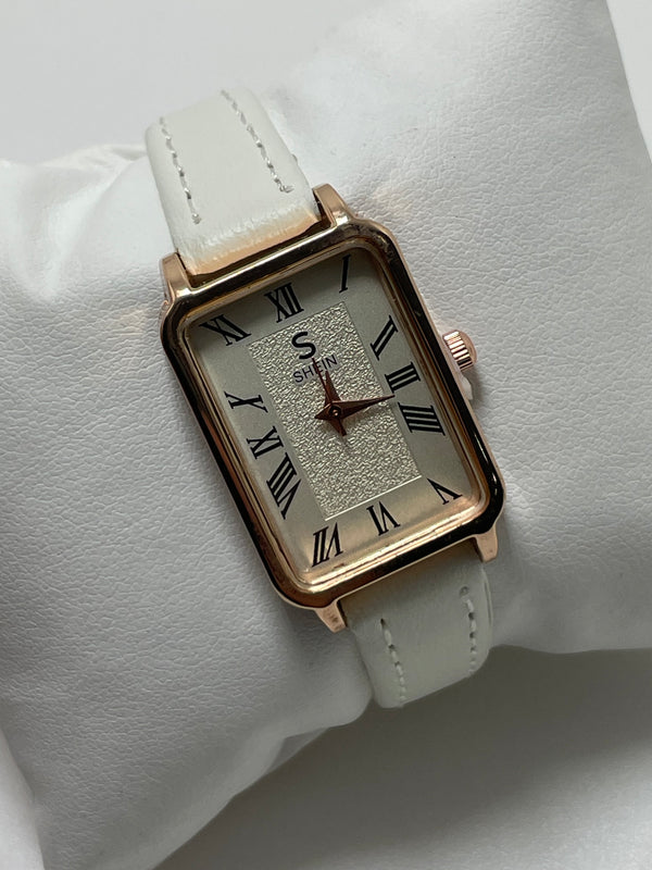 Shein watch in white