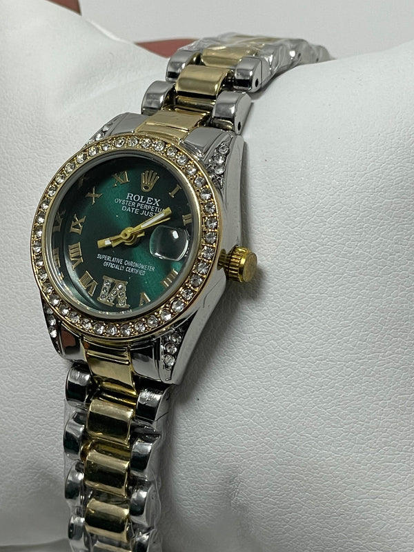 Mini rolex in green