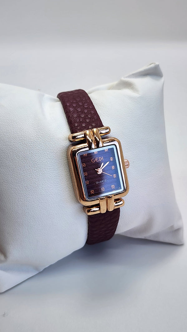 Burgundy in rose gold 2