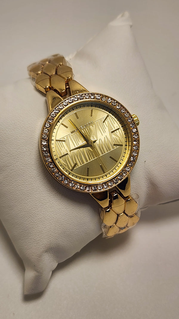 Mk watch in gold