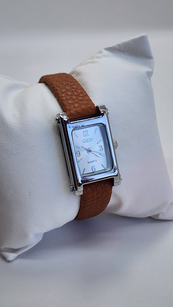 Simple gedi watch brown